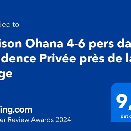 Maison Ohana 4-6 Pers Dans Residence Privee Pres De La Plage Canet-en-Roussillon Eksteriør bilde